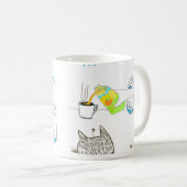 Maandag 2 april koffiemok (Voorkant rechts)