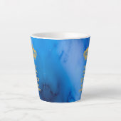 MAANDAG BLAUW BEWAREN EN STOPEN LATTE MOK (Voorkant)