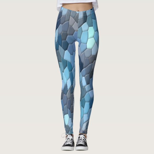 Maandag Blauwen... Leggings (Voorkant)