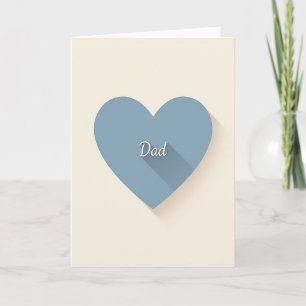 Maandag Hart Dag kaart met Maargriet vader