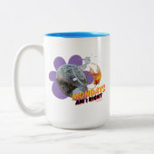 Maandag, heb ik gelijk? tweekleurige koffiemok (Links)