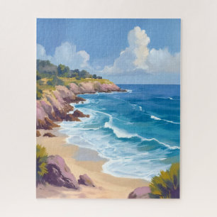 Maandag in Malibu Strand Kliffen CA Reizen Legpuzzel