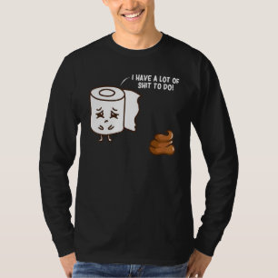 Maandag Kantoor werk sarcasme kunst veel werk T-shirt