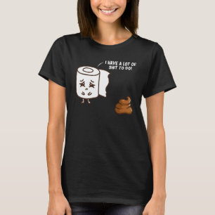 Maandag Kantoor werk sarcasme kunst veel werk T-shirt