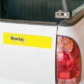 Maandag - klein - Sticker (Op Truck)