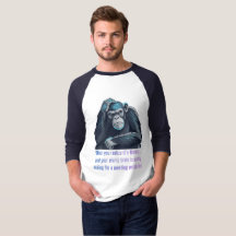 Maandag Mood Chimpansee - Diepdenker's Dilemma