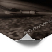 Maandag motorrijwiel poster (Hoek)