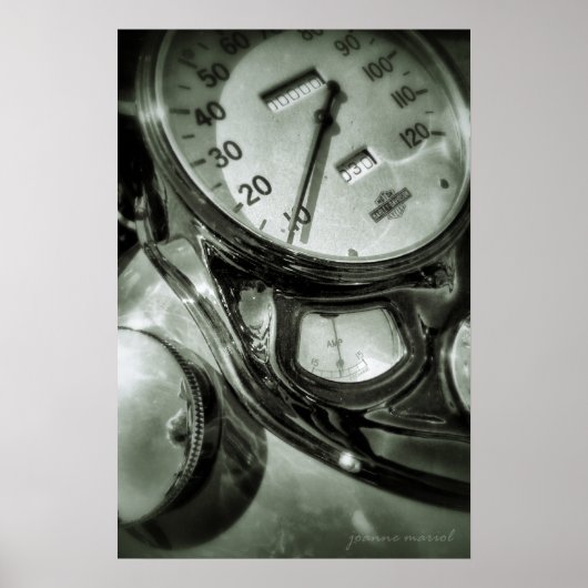 Maandag motorrijwielen poster (Voorkant)