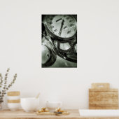 Maandag motorrijwielen poster (Keuken)