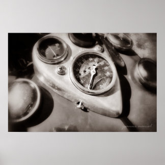 Maandag motorrijwielen poster