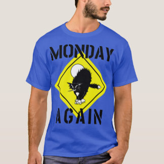 MAANDAG OPNIEUW CAT T-SHIRT