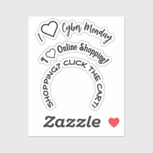 Maandag schroot Book CYBER Sticker