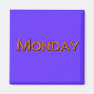 Maandag Teaching of Memory Aid Magnet Magneet