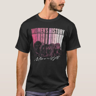 Maandag van de geschiedenis van vrouwen t-shirt