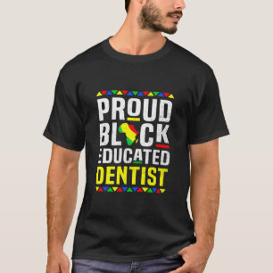 Maandag van voorgeschoolde zwarte Dentist - zwarte T-shirt
