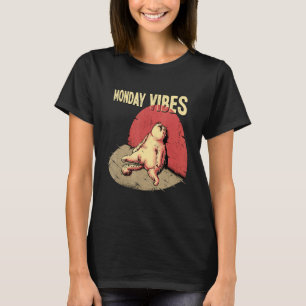 Maandag Vibes Kat Maandag Hater Ik Haat Maandagen T-shirt