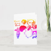 Maandag vrouwengeschiedenis kaart (Voorkant)