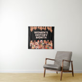 Maandag vrouwengeschiedenis wandkleed (In Situ (horizontaal))