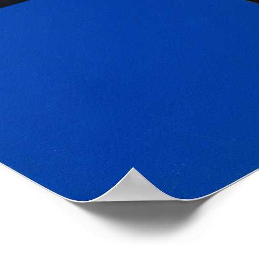 Maandelijks Samenstelling Geel, Blauw, Zwart, Blau Poster (Hoek)