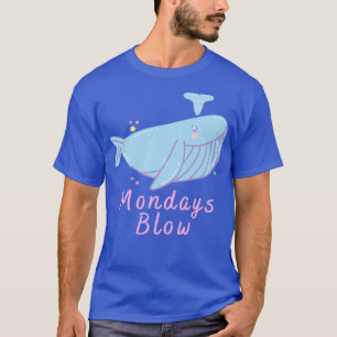 Maandelijkse blaassteenwalvis t-shirt