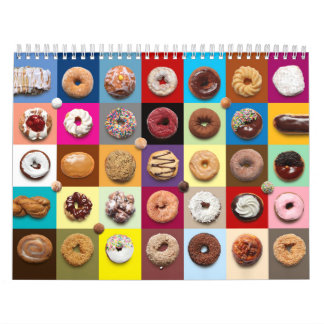 Maandelijkse Donuts Wall Agenda Kalender