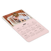 Maandelijkse fotokalender 2025 magneet (Rechterzijde)