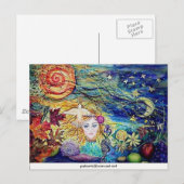 Maandelijkse gewichten briefkaart (Voorkant / Achterkant)