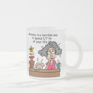 Maandelijkse Humor Matglas Koffiemok