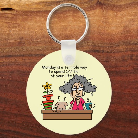 Maandelijkse Humor Sleutelhanger (Voorkant)