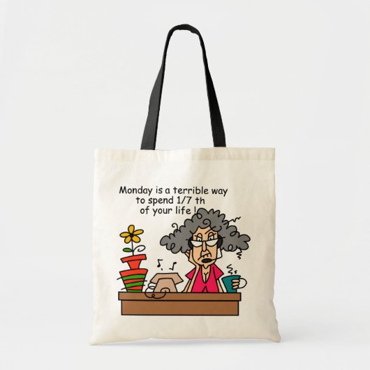 Maandelijkse Humor Tote Bag (Voorkant)