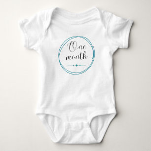 Maandelijkse mijlpaal Bodysuit 1 maand