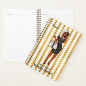 Maandelijkse plank omhoog planner (Display)