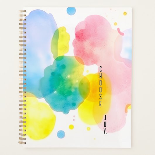 Maandelijkse planner 'Kies vreugde' (Voorkant)