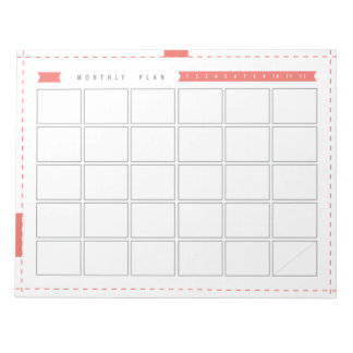 Maandelijkse planner - Rd-lint Notitieblok