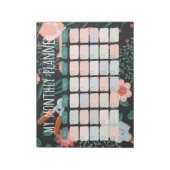 Maandelijkse planner voor tuinders notitieblok (Gedraaid)