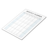 Maandelijkse planning notitieblok (Schuin)