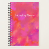 Maandelijkse planning voor Sky exploding Planner (Voorkant)