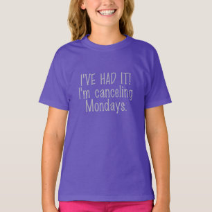 Maandelijkse shirten en jassen annuleren t-shirt