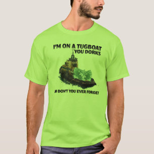 Maandelijkse sleepboot t-shirt