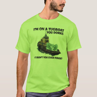 Maandelijkse sleepboot t-shirt