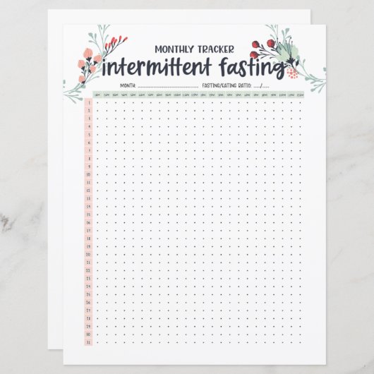 Maandelijkse tussenliggende kofferdetector AM/PM (Voorkant / Achterkant)