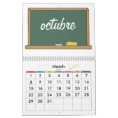 Maanden in de Spaanse kalender (Mar 2026)