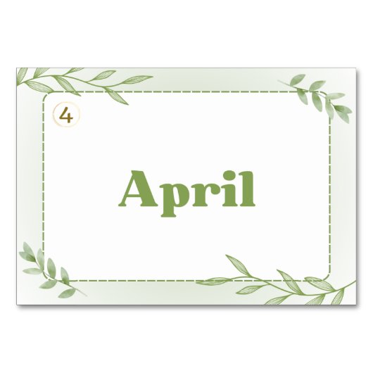 Maanden in het Japans (Flash Kaarten) Kaart (Achterkant)