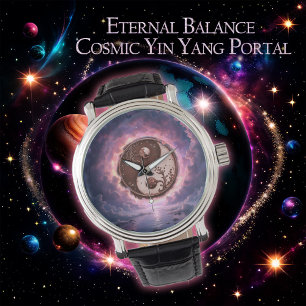 Maanevenwicht – Yin Yang van het eeuwige licht. Horloge