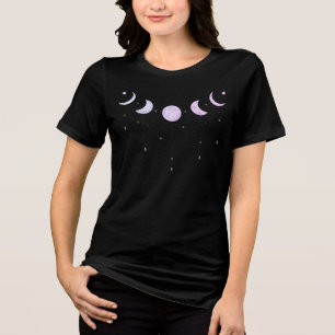 Maanfase en Dauw - Pastel Tri-Blend Shirt