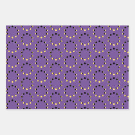 Maanfasen en verduisteringen eenvoudig hemelachtig inpakpapier vel