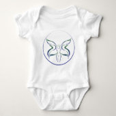 maangodin wiccan witchcraft pagan fairy romper (Voorkant)