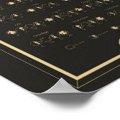 Maankalender Poster 2023 met Maancyclus en Maanfas (Hoek)