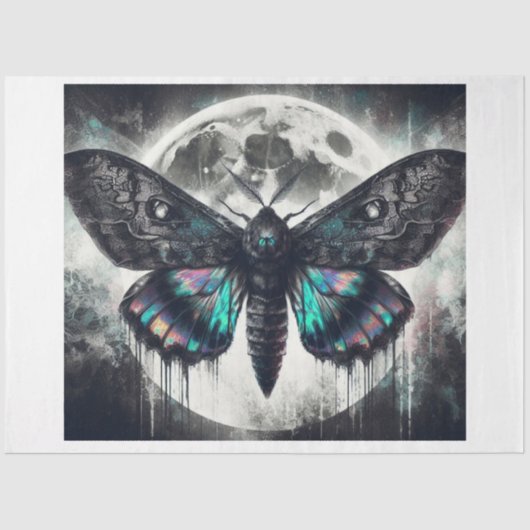 maankantmot tissuepapier (Voorkant)