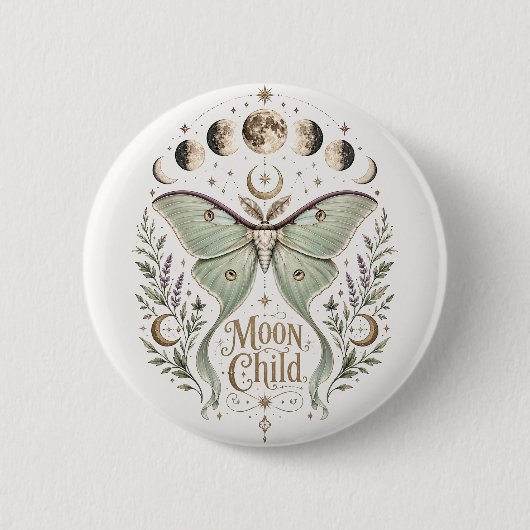 maankind ronde button 5,7 cm (Voorkant)